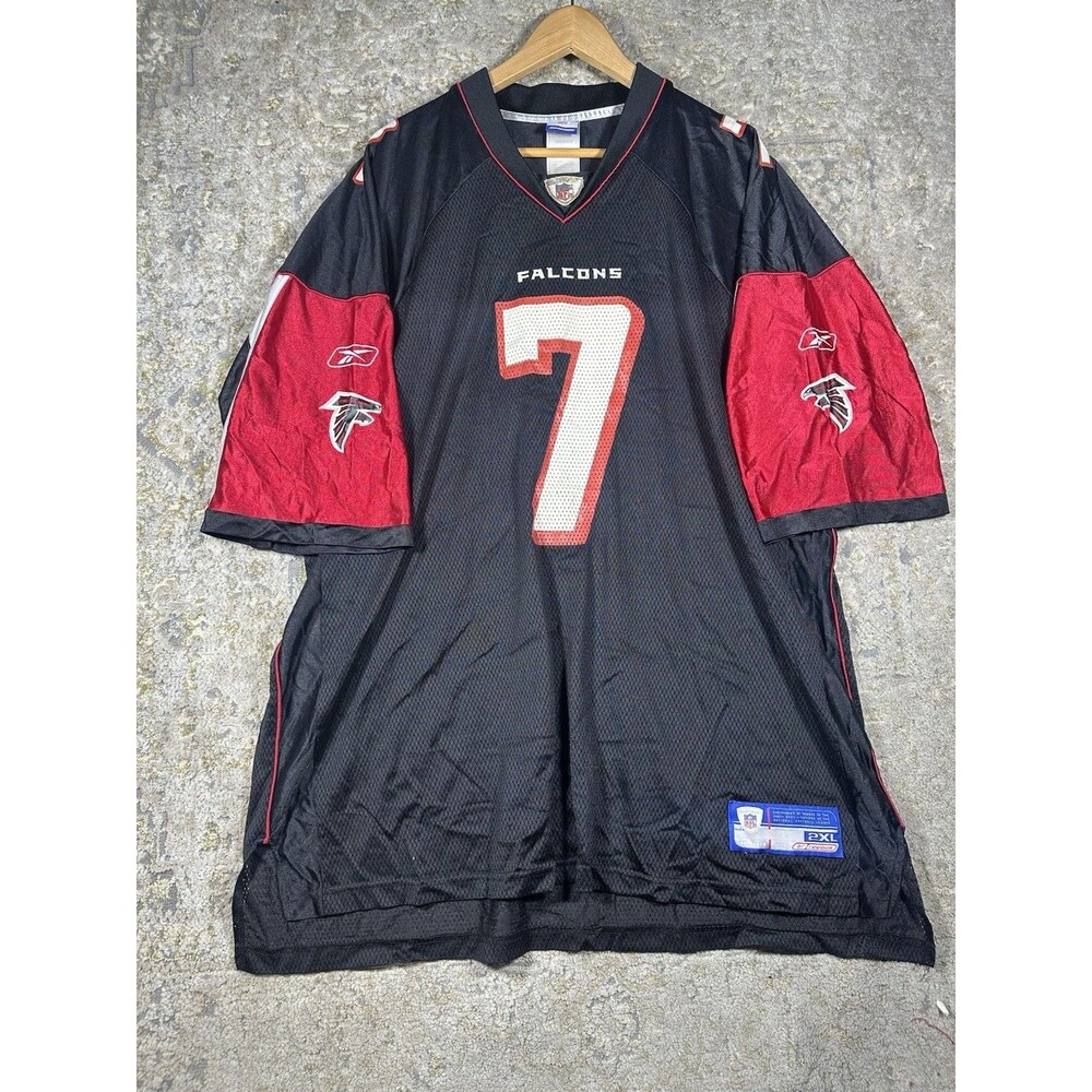 Vintage Y2K Reebok Michael Vick Falcons Jersey Black Size 2XL